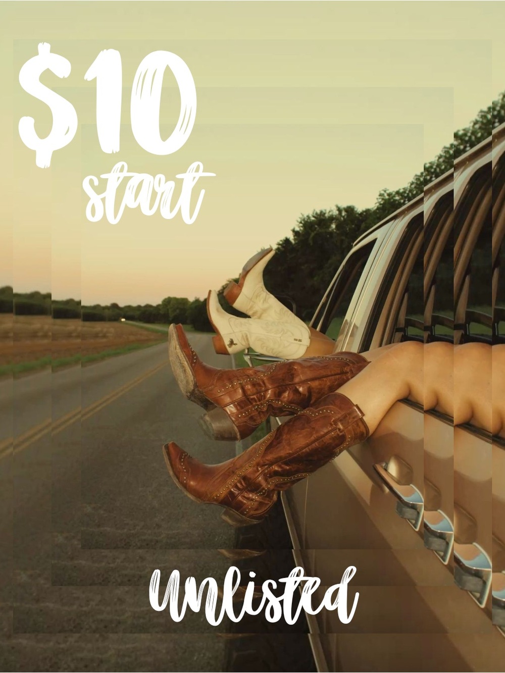 $10 Start Unlisted – Western Boho & Alt Rock